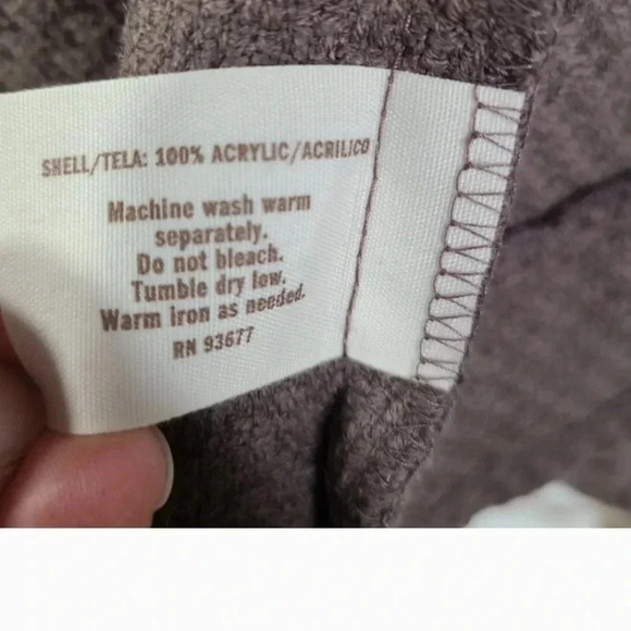 Decree by Anthropologie brown woven ruffled cropped jacket Size XL - Picture 7 of 9